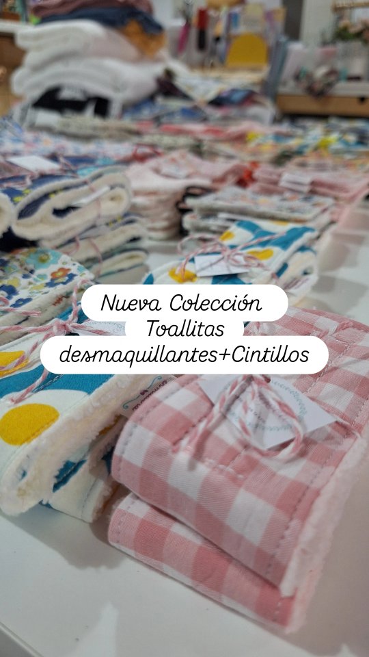 NUEVA COLECCIÓNYa están listas las nuevas Toallitas desmaquillantes y los nuevos Cintillos a juego. Los tendréis disponibles para la venta en Carpetas Destacadas y en Catálogo en wasa, a partir del fin de semana. No os vais arrepentir con ellas Pedidos: 24/7 🕢 689 45 55 08 Escribe wasa  a la hora que mejor te venga, SIN restricciones  de HORARIOS