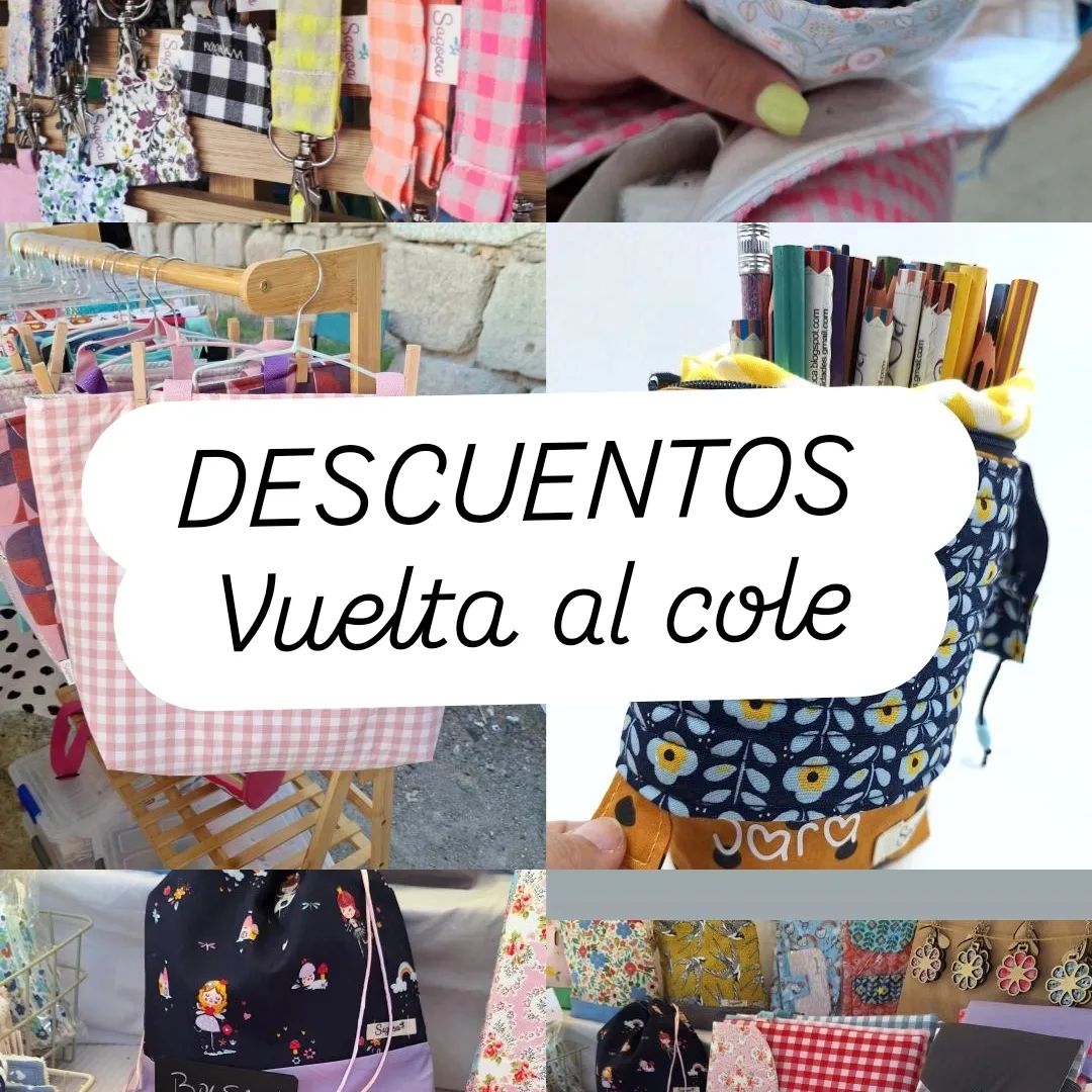 DESCUENTOS VUELTA AL COLE

Ya los tenéis aquí!!!!! Descuentazos en artículos Vuelta al Cole, para ayudaros con esta cuestita 🥵🥵🥵🥵

️Bolsa Impermeable ahora a 13'60€
️Toallas 4'80€
️Cuelgas móviles o llaves 9'60€
️Tote Bag Maxi 26'96€
️Estuches bote 15'30€
️Bolsa Íntima 5'10€
️Funda libros 19'80€ Tamaño L 16'20€ tamaño S

Todo lo que necesitáis tanto para los peques como para las maestras. 

Y además TODOS los pedidos superiores a 50€ de REGALO un BOLÍGRAFO PERSONALIZADO

*TODO SE PUEDE PERSONALIZAR 

Pedidos: 24/7 🕢
 689 45 55 08 

Escribe wasa  a la hora que mejor te venga, SIN restricciones  de HORARIOS