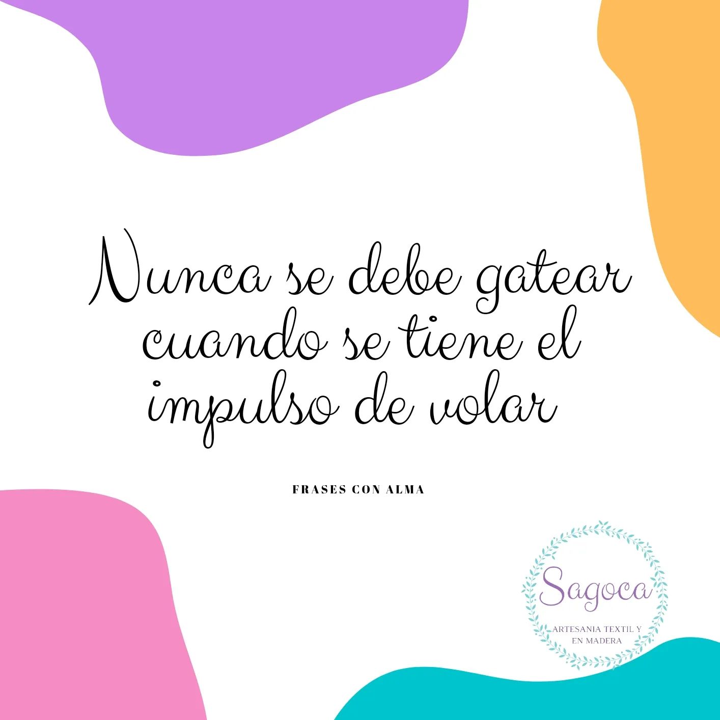 FRASES CON ALMA 

"Nunca se debe gatear cuando se tiene el impulso de volar" Helen Keller

️️️️️️️️️️️